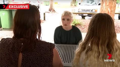 girl attacked at sleepover queensland|Teen victim of brutal alleged bashing speaks out。